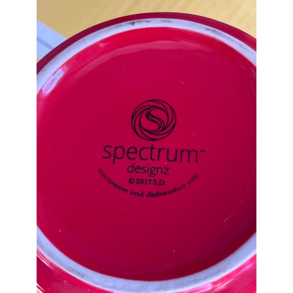 Spectrum Designz Red Jingle Bones Mug Christmas Holiday Ceramic 2017 - Picture 2 of 2